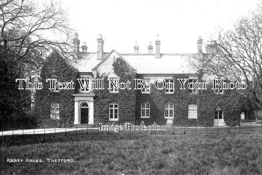 NF 2407 - Abbey House, Thetford, Norfolk c1910