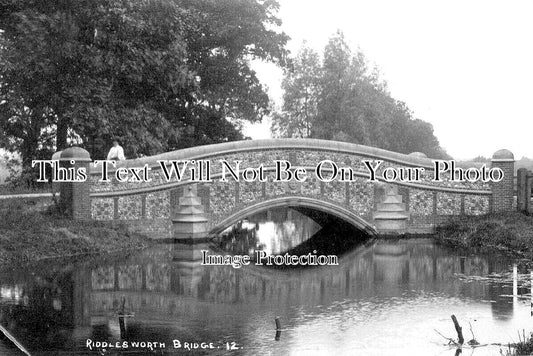 NF 2415 - Riddlesworth Bridge, Norfolk c1924