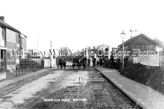 NF 2465 - Norwich Road, Watton, Norfolk c1912