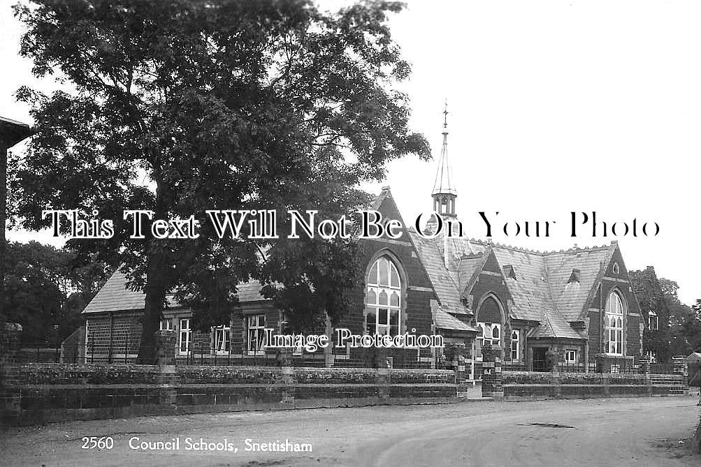 NF 2481 - Council Schools, Snettisham, Norfolk
