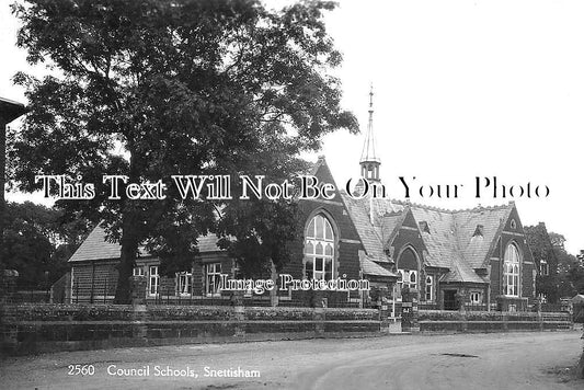 NF 2481 - Council Schools, Snettisham, Norfolk