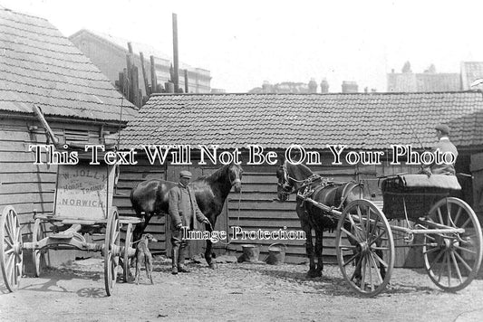 NF 2482 - William Jolly Horse Trainer, Norwich, Norfolk c1907