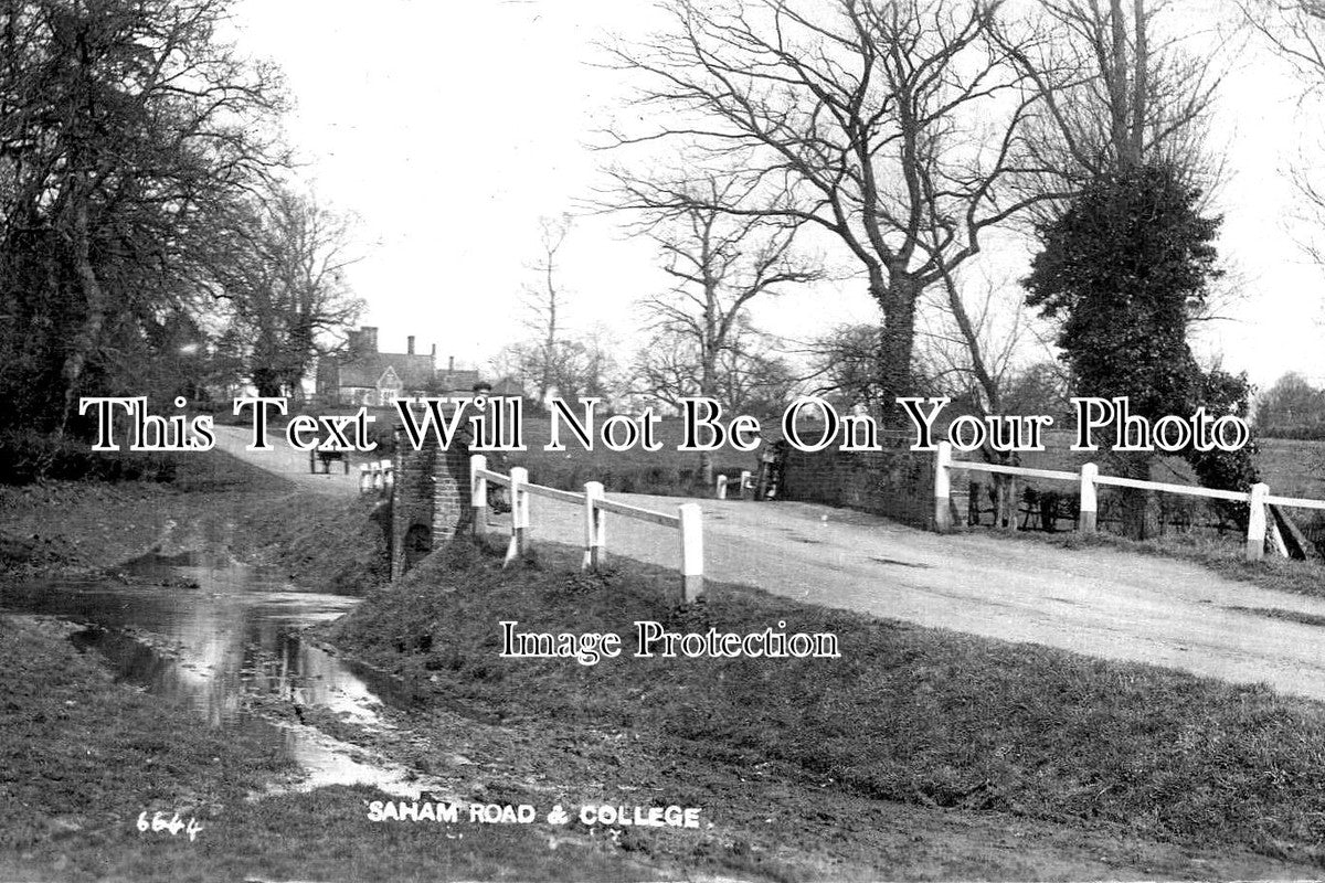 NF 2491 - Saham Road & College, Watton, Norfolk