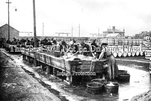 NF 2498 - Scotch Herring Girls, Great Yarmouth, Norfolk
