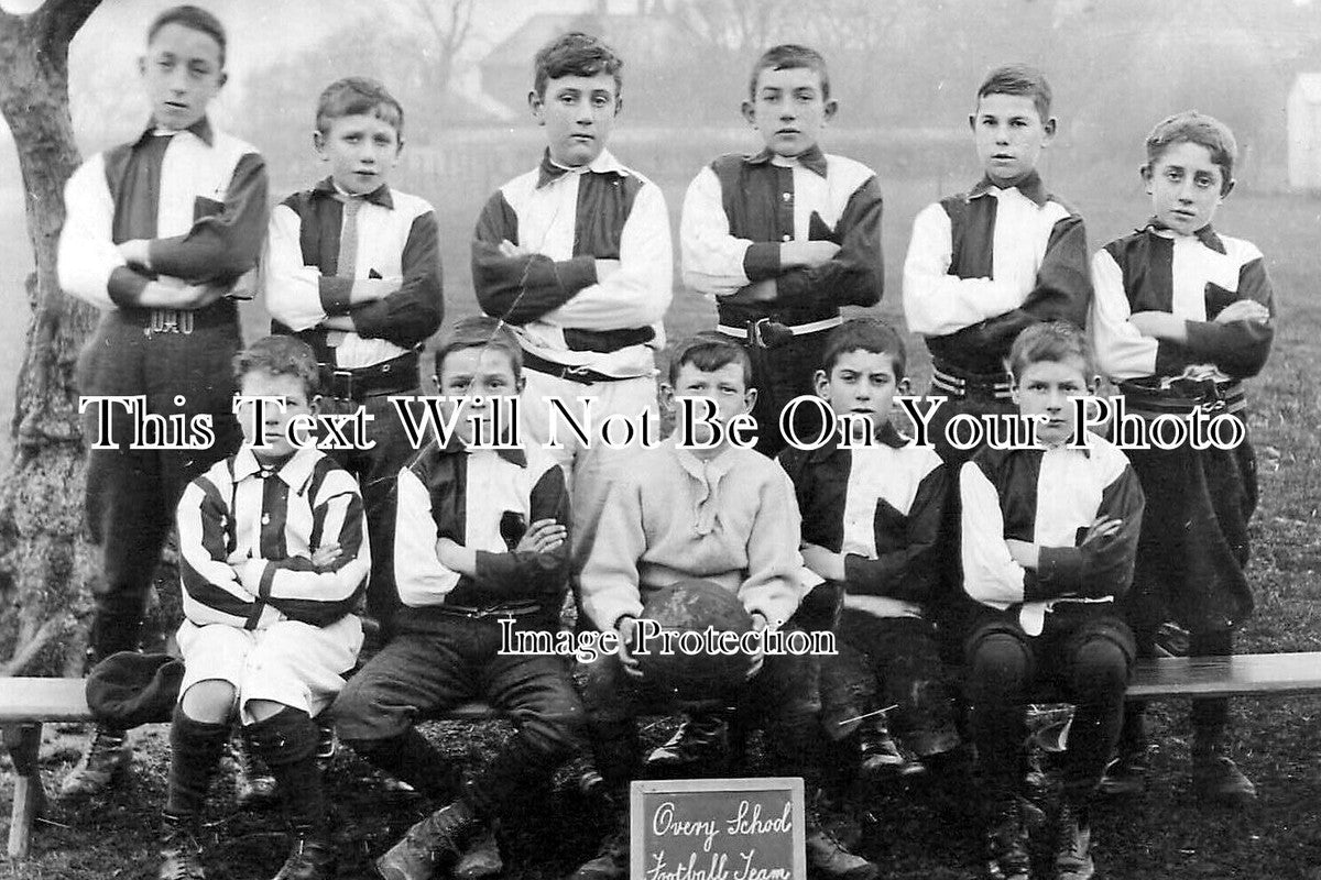 NF 2514 - Burnham Overy School Football Team, Norfolk c1908