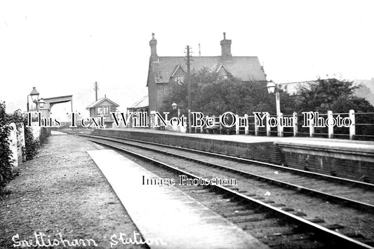 NF 2526 - Snettisham Railway Station, Norfolk c1920