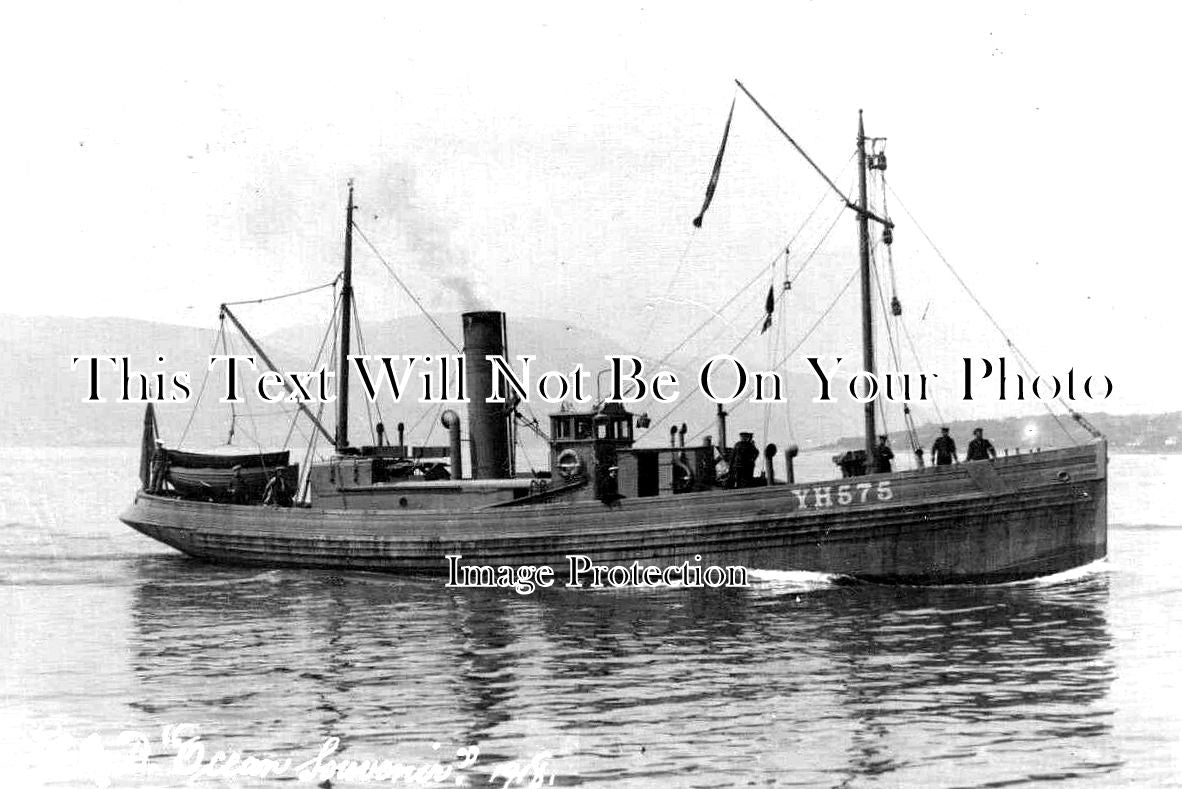 NF 2531 - Great Yarmouth Fishing Trawler YH575, Norfolk 1918