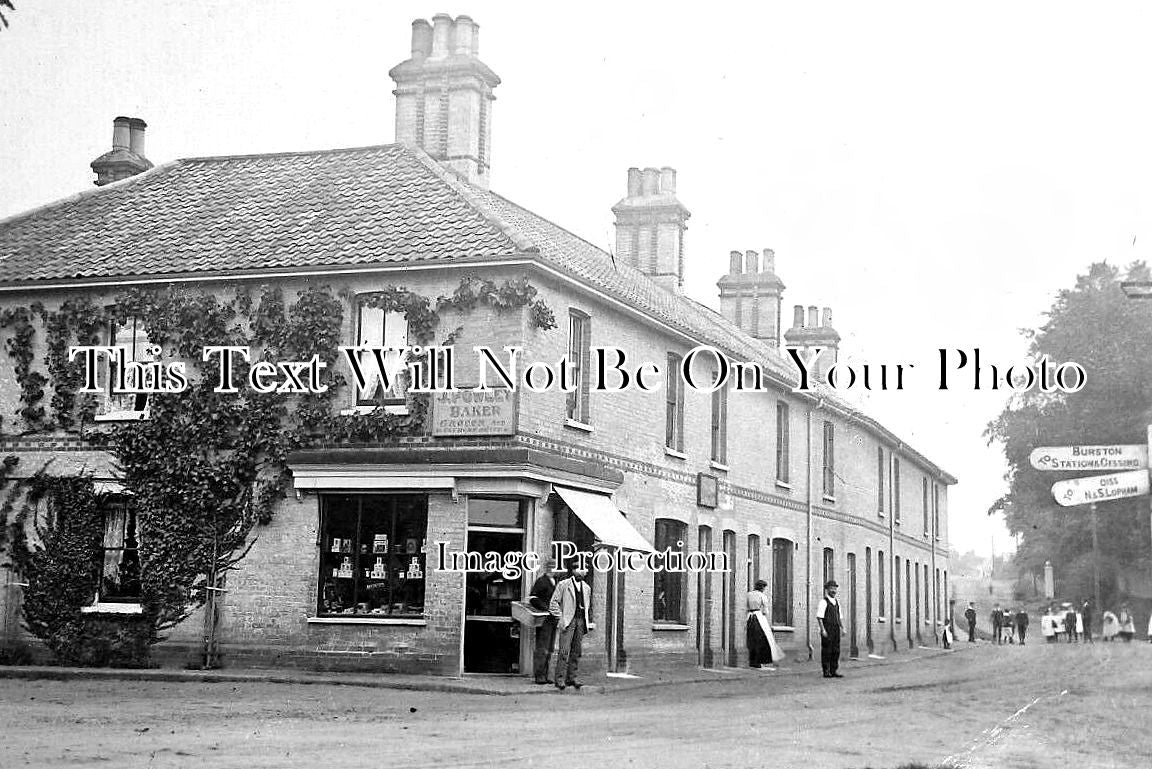 NF 2548 - Corner Shop, Low Road, Norwich Road, Scole, Norfolk