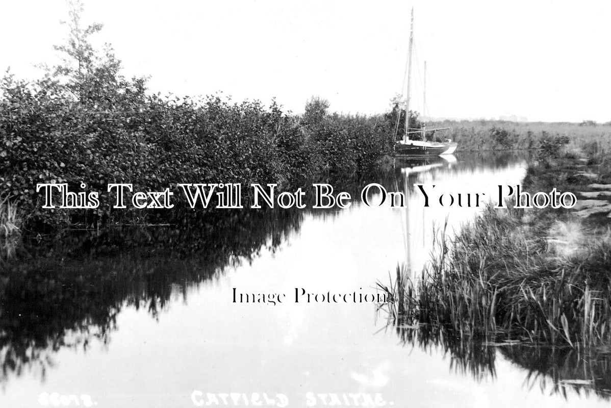 NF 2610 - Catfield Staithe, Norfolk Broads – JB Archive