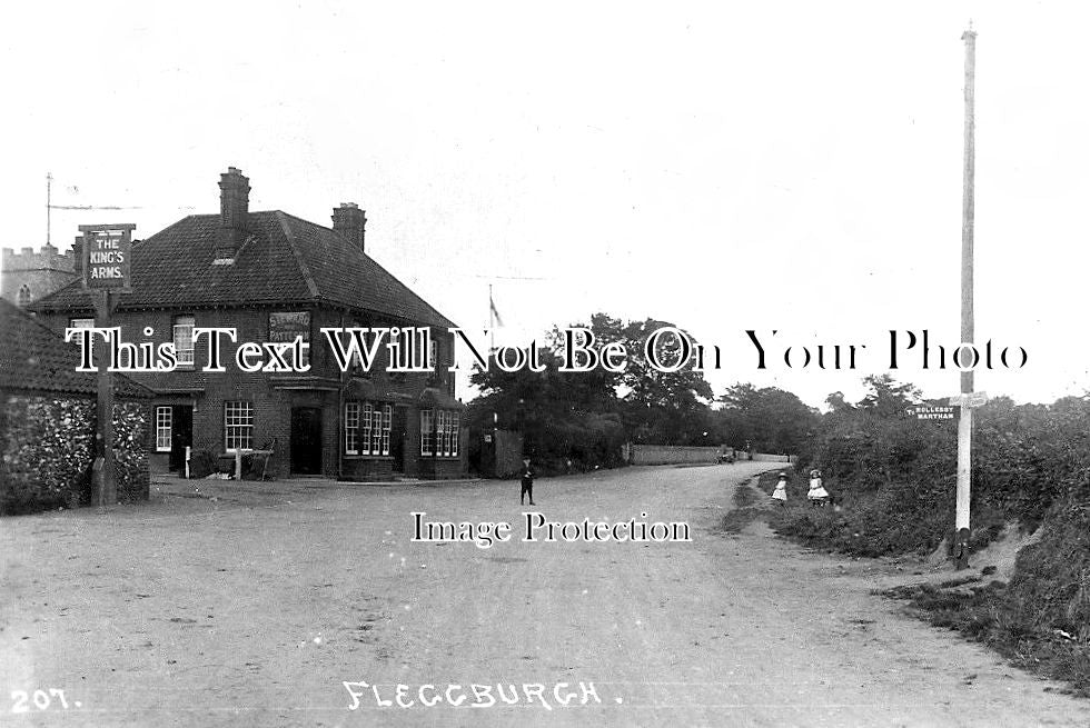 NF 2616 - The Kings Arms, Fleggburgh, Norfolk c1924