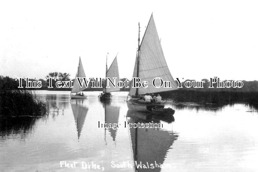 NF 2634 - Fleet Dike, The Broads, South Walsham, Norfolk