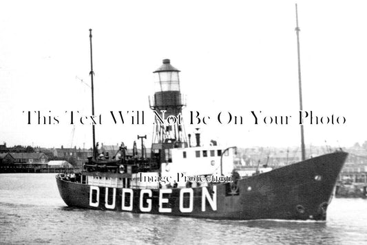 NF 2636 - Lightship Dudgeon, Greay Yarmouth, Norfolk
