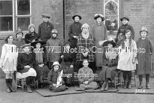 NF 2665 - West Raynham School Fancy Dress, Norfolk c1912