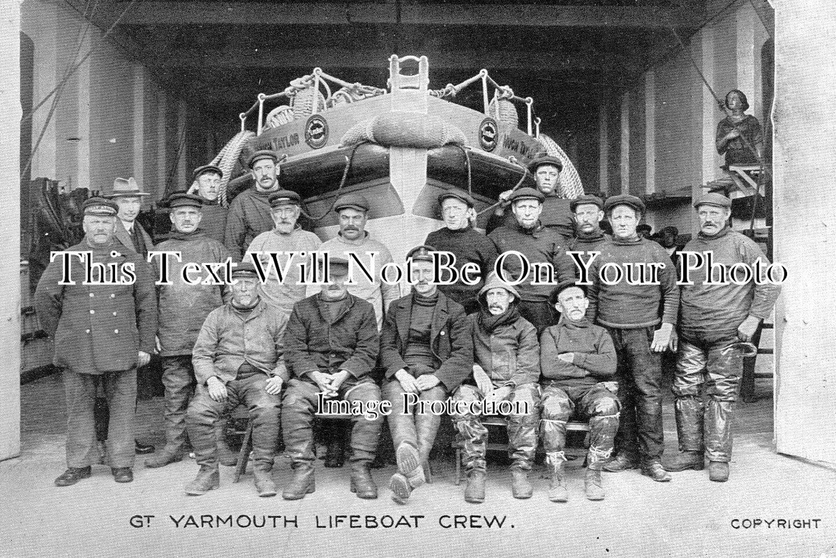 NF 2682 - Great Yarmouth Lifeboat Crew, Norfolk