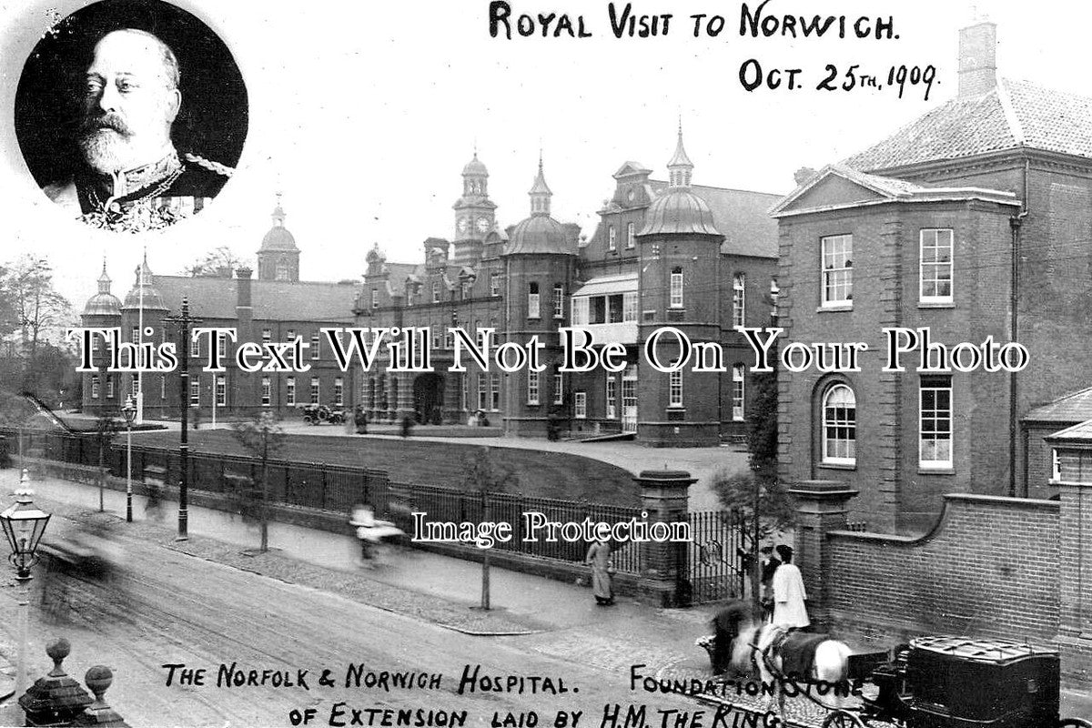 NF 2709 - Norfolk & Norwich Hospital 1909