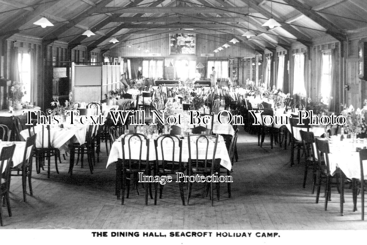 NF 2713 - The Dining Hall, Seacroft Holiday Camp, Norfolk c1937