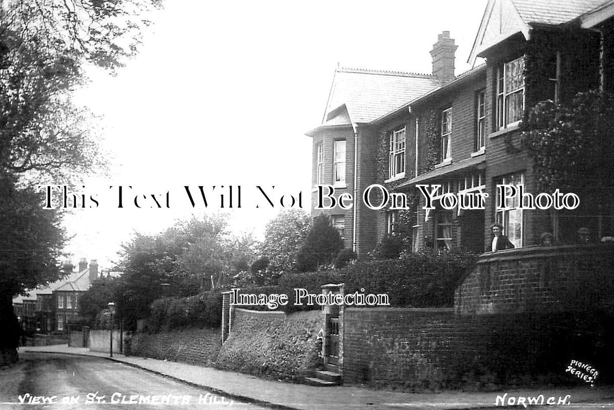 NF 2736 - St Clements Hill, Norwich, Norfolk c1912