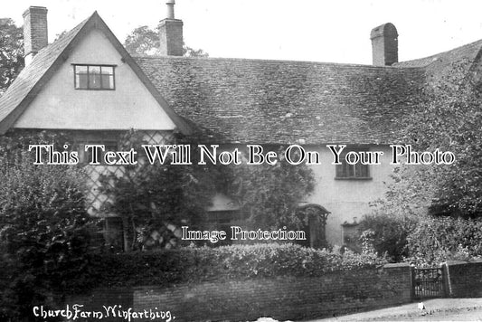 NF 2739 - Church Farm, Winfarthing, Norfolk c1907