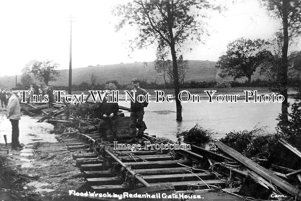 NF 2746 - Railway Flood Wreck, Redenhall Gate House, Norfolk
