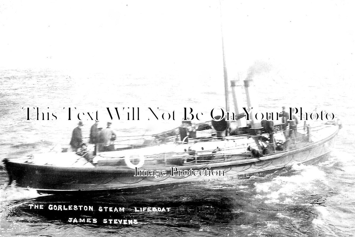 NF 2763 - The Gorleston Steam Lifeboat James Stevens, Norfolk c1910