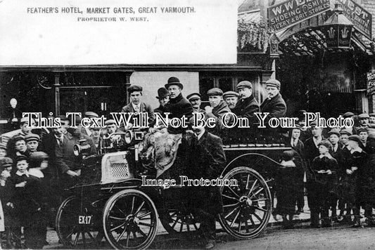 NF 2766 - Feathers Hotel, Great Yarmouth, Norfolk