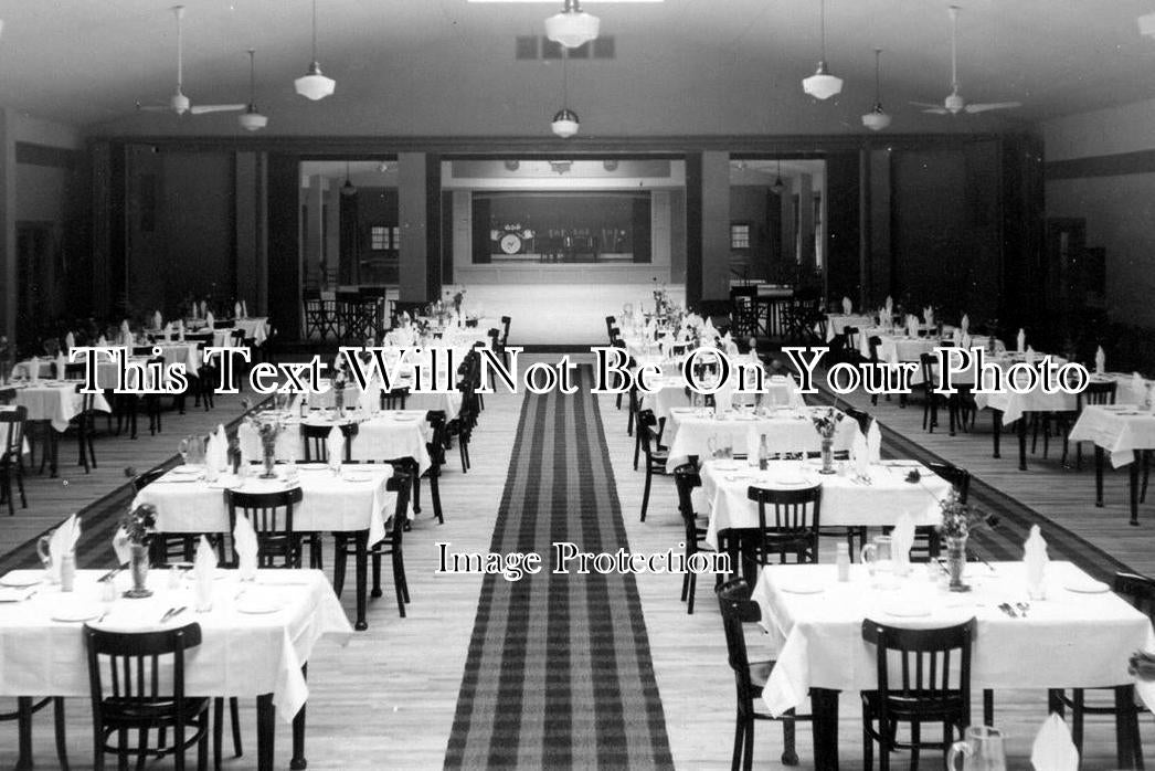 NF 277 - Dining Dance Hall, Gorleston Holiday Camp, Norfolk