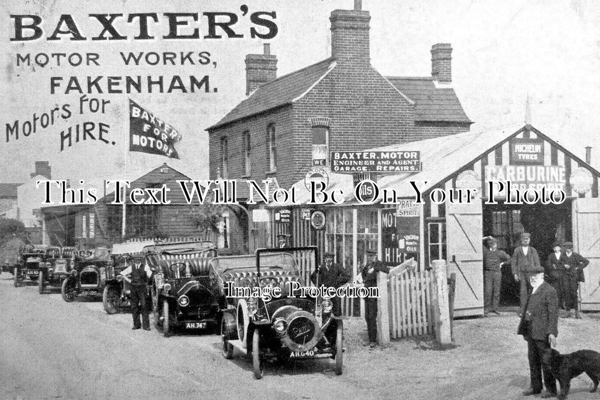 NF 2770 - Baxters Motor Works, Favenham, Norfolk