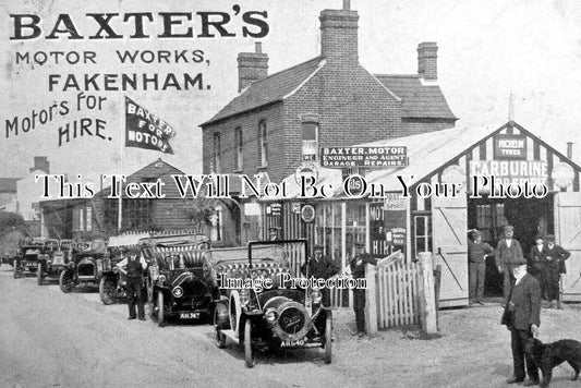 NF 2770 - Baxters Motor Works, Favenham, Norfolk