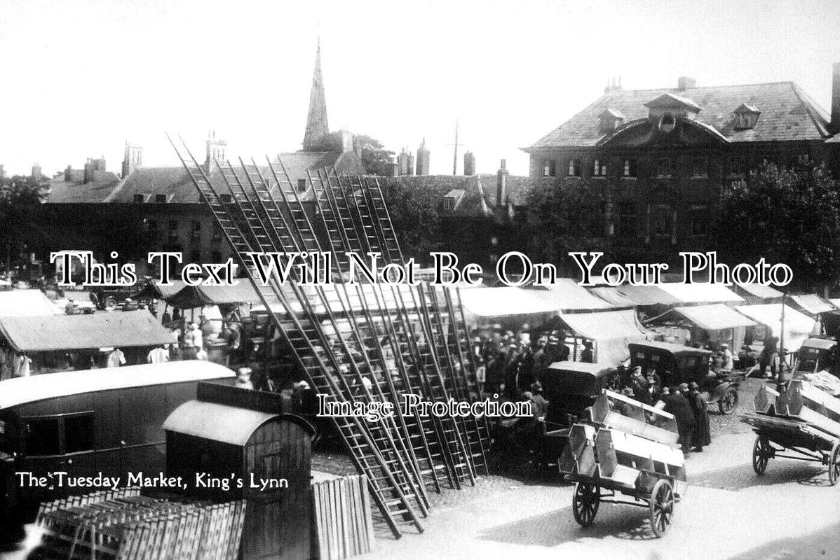 NF 2776 - The Tuesday Market, Kings Lynn, Norfolk