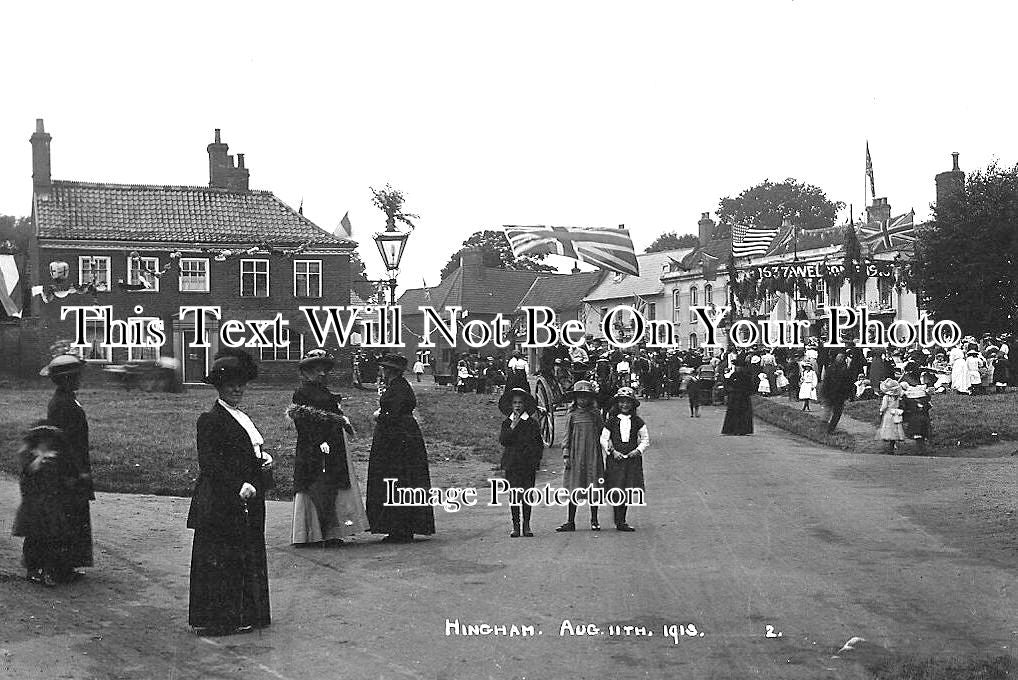 NF 2811 - Hingham, Norfolk 1913