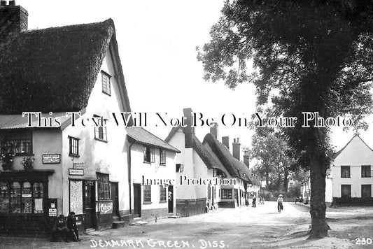 NF 2819 - Denmark Green Post Office, Diss, Norfolk