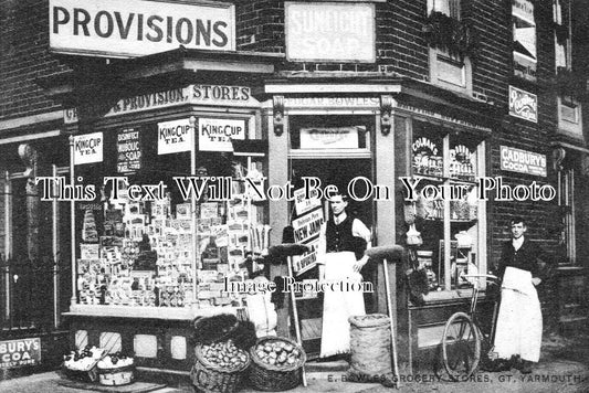 NF 2821 - Great Yarmouth Shop, Norfolk c1910