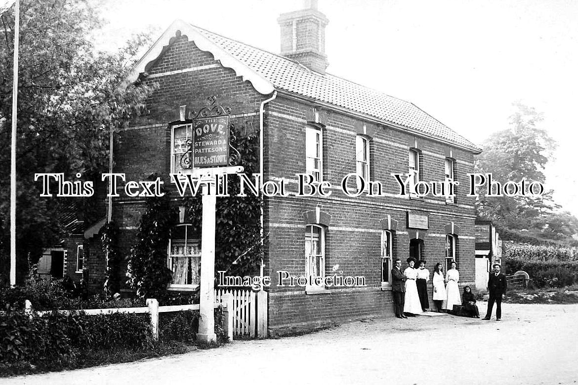 NF 2852 - The Dove Pub, Homersfield, Harleston, Norfolk
