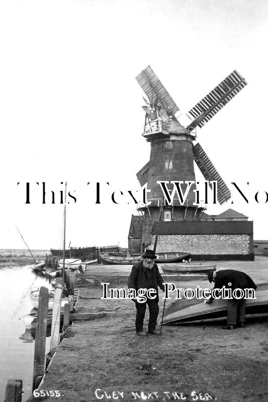 NF 2900 - Cley Next The Sea Mill, Windmill, Norfolk