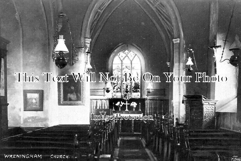NF 2903 - Wreningham Church Interior, Norfolk