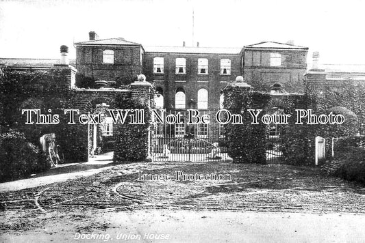 NF 2917 - Docking Union Workhouse, Heacham, Norfolk c1912