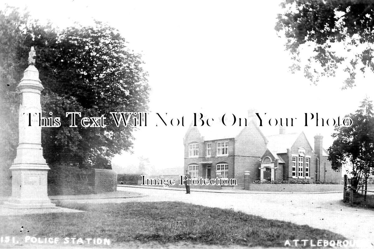 NF 2928 - Attleborough Police Station, Norfolk c1912