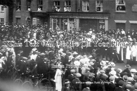 NF 2945 - Attleborough Military Band, Norfolk c1920