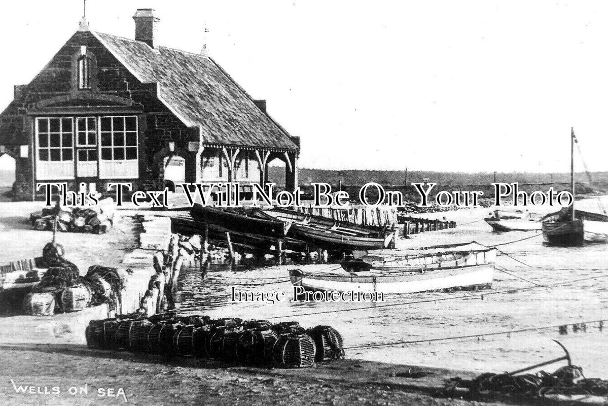 NF 2955 - The Old Lifeboat Station, Wells On Sea, Norfolk