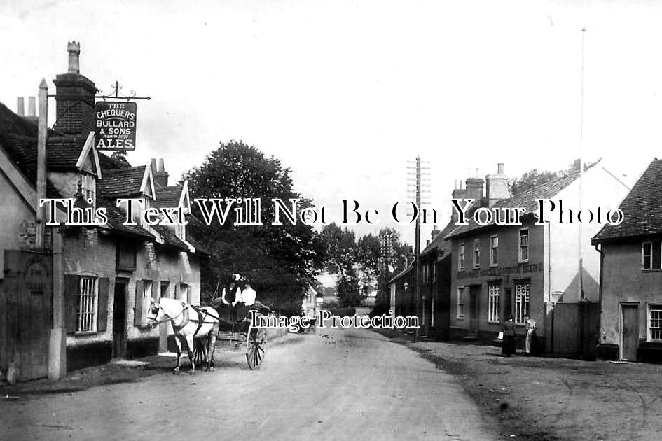 NF 3010 - The Chequers Inn Pub, Bridge Street, Wickham Market, Norfolk