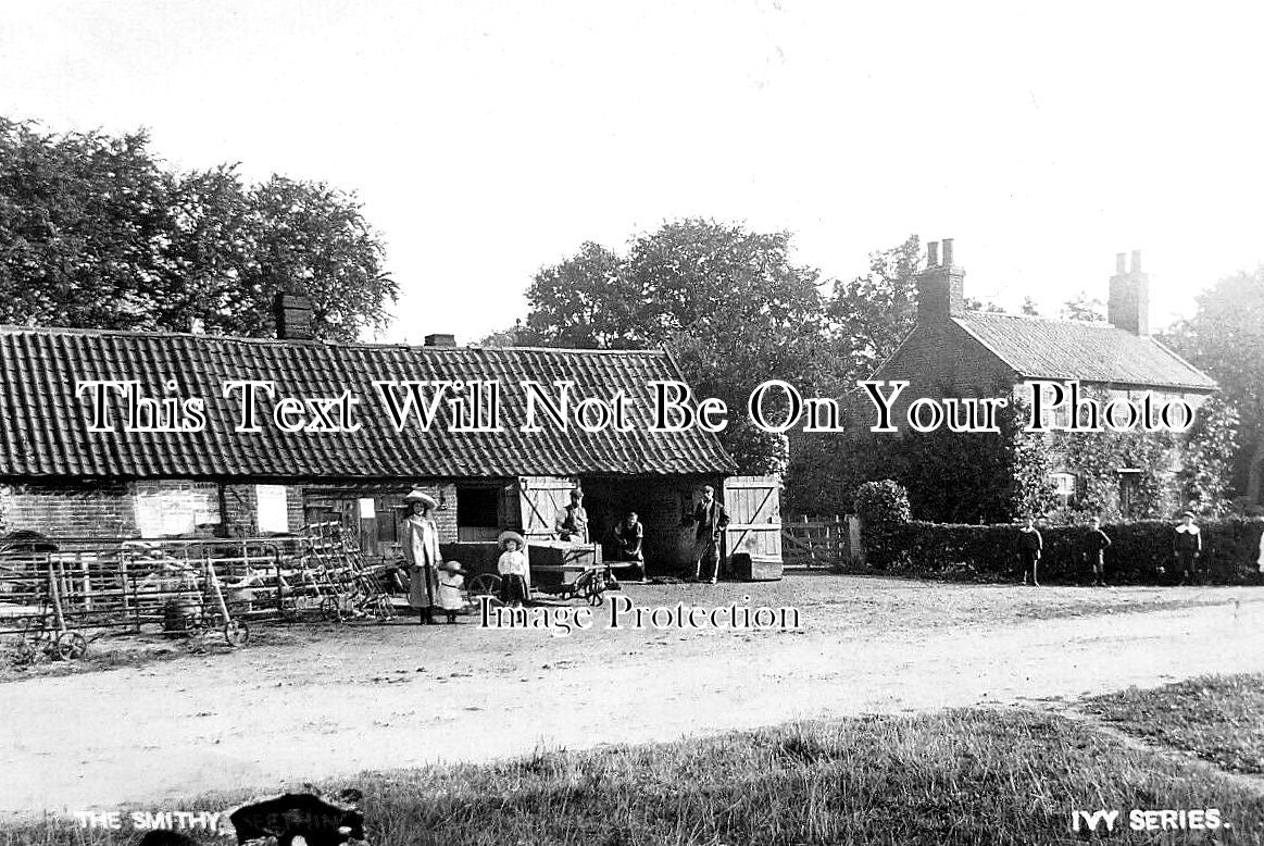 NF 3031 - The Smithy, Seething, Norfolk c1907