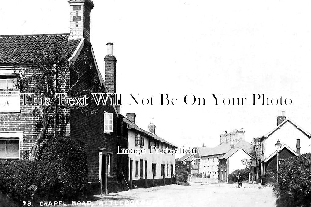 NF 3035 - Chapel Road, Attleborough, Norfolk c1905