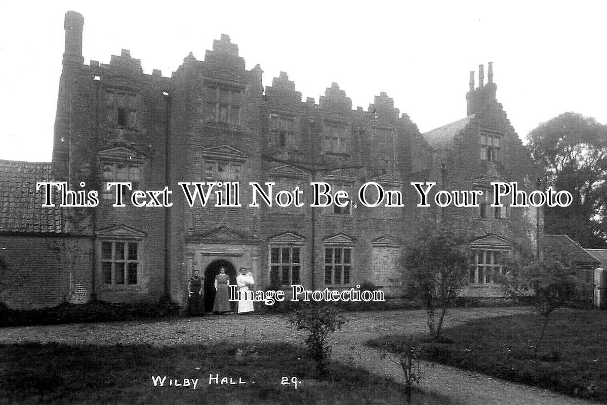 NF 3069 - Wilby Hall, Norfolk c1908