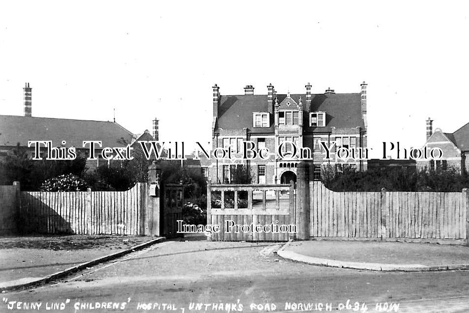 NF 3070 - Jenny Lind Childrens Hospital, Unthanks Road, Norwich, Norfolk