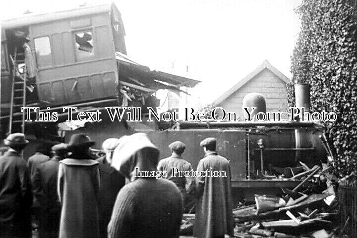 NF 3079 - Fakenham Railway Crash, Norfolk