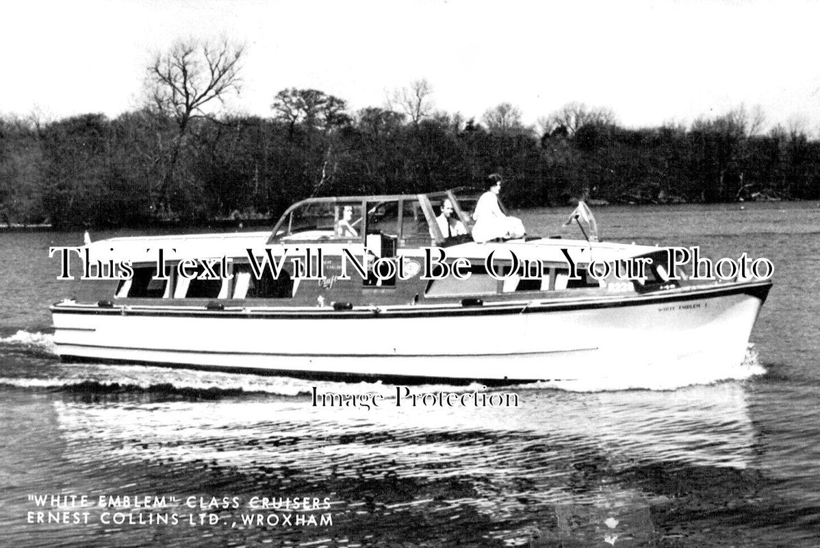 NF 3080 - White Emblem Cruiser, Wroxham, Norfolk Broads