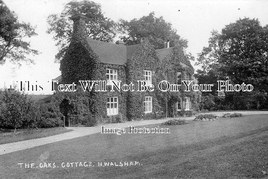 NF 309 - The Oaks Cottage, North Walsham, Norfolk c1916