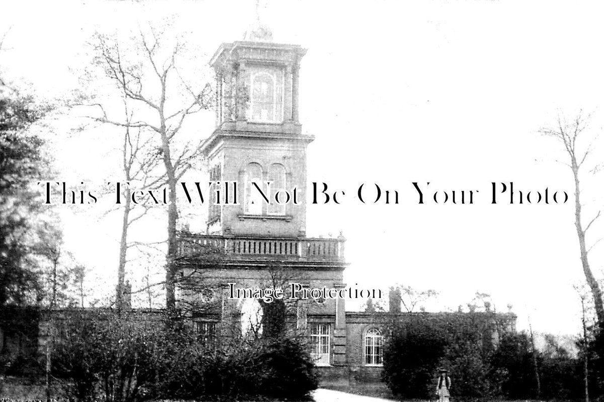 NF 3095 - Gunton Hall Park Tower, Norfolk c1908 – JB Archive