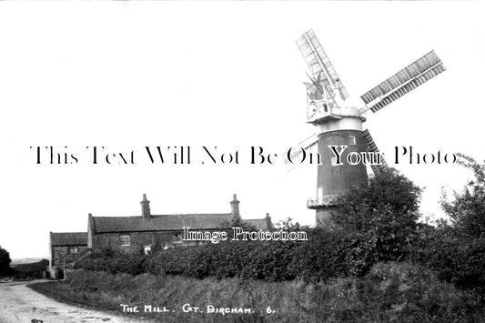 NF 3100 - The Mill, Great Bircham Windmill, Norfolk