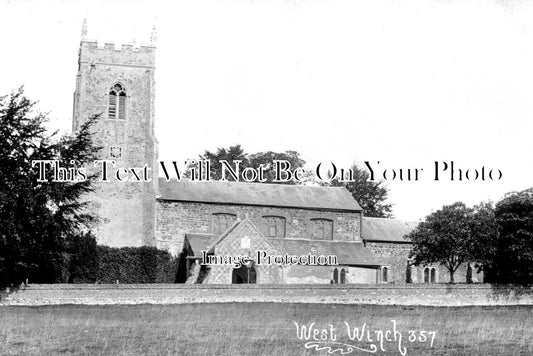 NF 3103 - West Winch Church, Norfolk